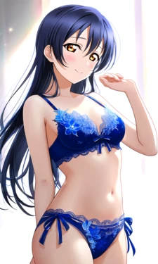 [AI-Generated] Umi Sonoda Lingerie