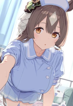 サトノ●イヤモンド ナース(ウマ娘プリティーダービー)[AI Generated]