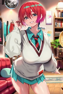[ベル] [bell_ai_art] Gundam GQuuuuuuX - Amate Yuzuriha [AI Generated]