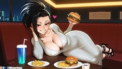 [WienerGens] Momo gets a meaty mouthful with the Minotaur (My Hero Academia) [AI Generated]