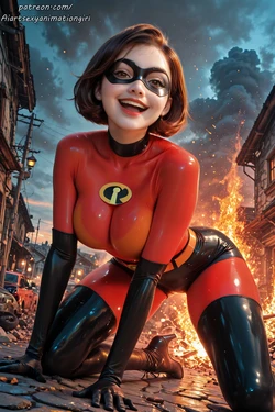 [Patreon] [AiASAG] [4K] 💫Elastigirl🦸‍♀️ - Preview [AI Generated]