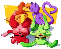 [Beredolly] Dogday x Bobby x Catnap x Hoppy