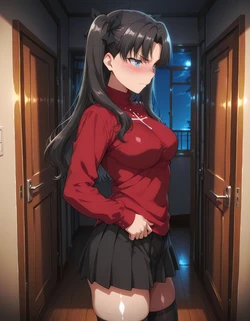 [LewdPeach] Tohsaka Rin [AI Generated]