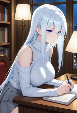 [Neon Kisu] Yuki - Cool Librarian Vol.1 [AI Generated]