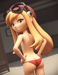 [AI Generated] AICoal - Meggy Spletzer SMG4