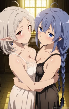 [AIusagichan] 無職転生 ロキシー・ミグルディア&シルフィエット Mushoku Tensei Roxy Migurdia&Sylphiette [AI Generated]