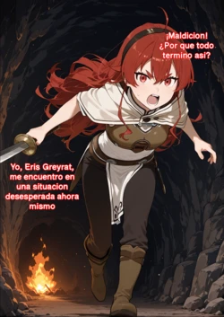 【Erosukebe】 Bad End: Una mujer subestima a un goblin, es capturada y se convierte en un criadero [AI Generated]