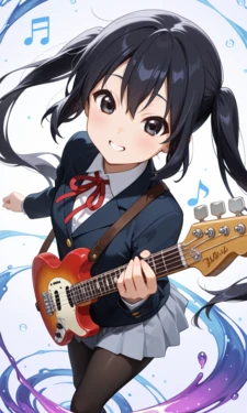 [JONJON] Azusa Nakano ① 中野 梓 [AI Generated]