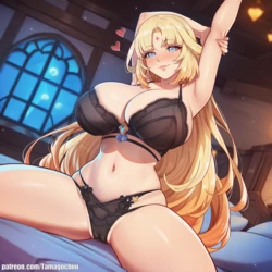 [Tamagochiiii] Nicole's Black Night (AI Generated)