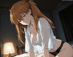 [Lord of Waifus] Asuka Langley (adult version) "Evangelion" (request) | 4K NSFW SET [AI Generated]