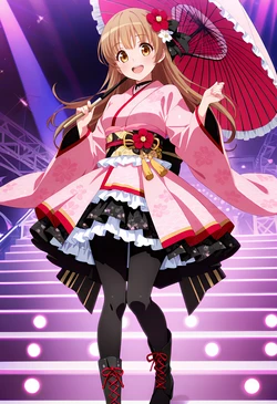 愛葉礼華ちゃんの和ロリでオナニーライブ！ [AI Generated]