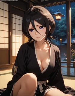 [Lord of Waifus] Rukia Kuchiki "Bleach" | 4K set [AI Generated]