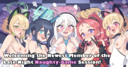 [Mimonel] Shinya no Ecchi na Game kai no Shin Member ♥ | Welcoming the Newest Member of the Late-Night Naughty-Game Session! ♥ (Blue Archive) [English] [DeppoTL]