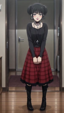 [Timeskipnsfw] Mikasa | Goth (Attack on Titan) [Images] [AI Generated]