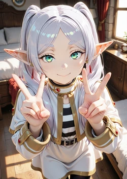 Undresser Frieren [AI generated]
