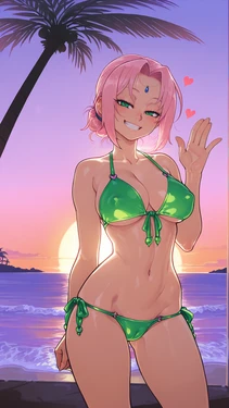 [wienergens] Sakura Bikini [AI Generated]