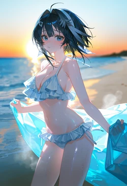 [Cornelia Winterhowl] la bluma bikini sunset [AI Generated]