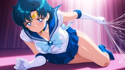 暴雨下的帆船-[上篇]美少女战士 水星 134P[AI Generated]
