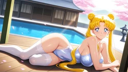 暴雨下的帆船-[3-2篇]美少女战士 月野兔 104P[AI Generated]
