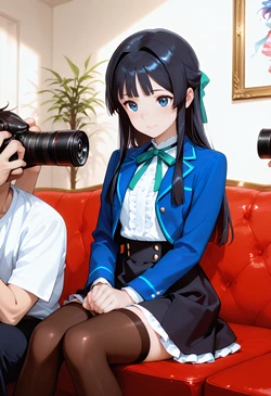 最上静香ちゃんのおもちゃでエッチ撮影 [AI Generated]