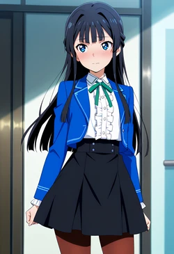 最上静香ちゃんのふたりエッチ [AI Generated]