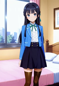 最上静香ちゃんの一人えっち [AI Generated]