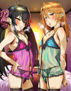 [O3_aiArt] ソープ嬢になった的場梨沙＆結城晴とはめはめ [AI Generated]