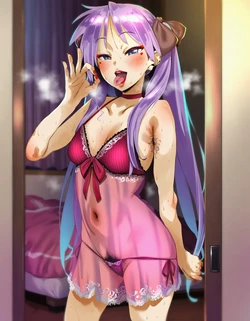 [O3_aiArt] ソープ嬢になった柊かがみとはめはめ [AI Generated]