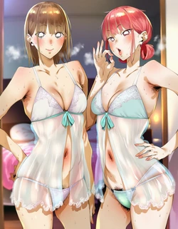 [O3_aiArt] ソープ嬢になった鹿野千夏＆蝶野雛とはめはめ [AI Generated]