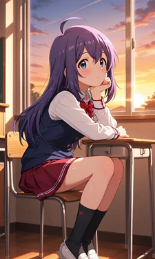 望月杏奈ちゃん学校で一人えっち [AI Generated]