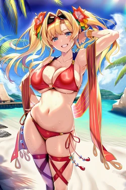 [ベル] [bell_ai_art] Granblue Fantasy - Zeta [AI Generated]