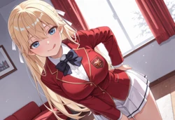 [Scarlet Sky] Tsubasa Nanase (Classroom of the Elite) [AI Generated]