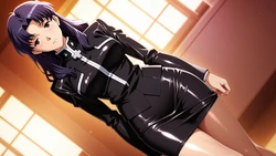 暴雨下的帆船-新世纪福音战士EVA 葛城美里 上篇 107P[AI Generated]