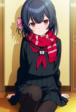 杜野凛世ちゃんセーラー服でふたりエッチ [AI Generated]