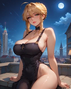 Saber - Fate [Neural Nymphs][AI generated]