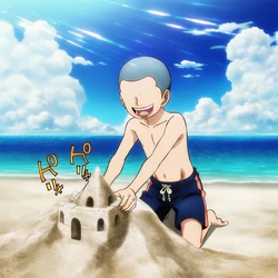 [aquamarine] Nami Recognized at the Beach (AI Generated)