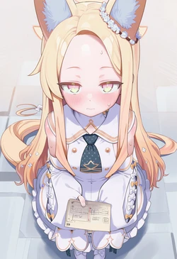 [Nakana Nana] SCHALE's New High-Ranking Official, Fat Sensei, and Seia-chan [AI Generated]