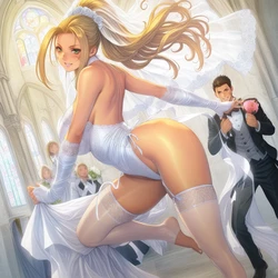 Freemale - Cammy White after Wedding (Patreon) (AI Generated) Homare Style