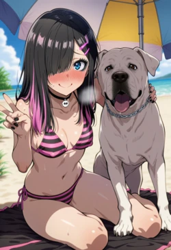 [BlaizeGallery] Nicole x Dog B Original Patreon DL [AI Generated]