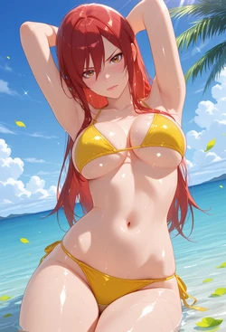 (Artcross) Erza scarlet [AI GENERATED]