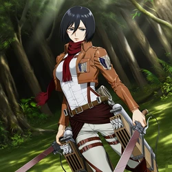 [Cyber-Wifu11] Mikasa Ackerman(Attack on Titan) [AI Generated]