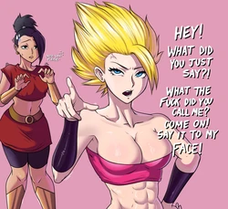 [Once] Kale & Caulifla (She's angry) (Dragon Ball Super)