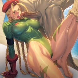 Freemale - Cammy White vs Sagat (Patreon) (AI Generated) Homare Style