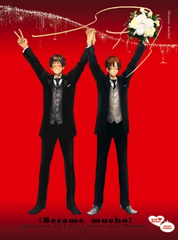 [conya (koppe)] Besame mucho! (Hetalia: Axis Powers) [Web Sairoku]