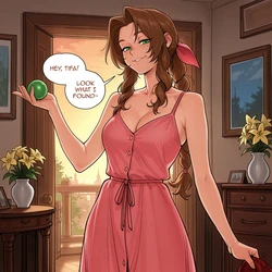 [enjoyerart] Tifa x Aerith [AI Generated]