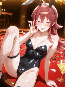 小宮果穂ちゃん バニーガール接待 [AI Generated]
