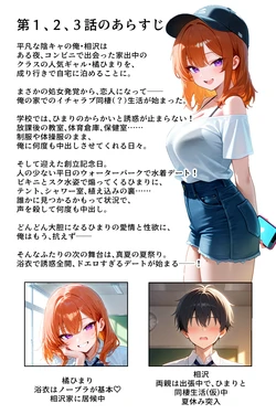 [イチャラブ堂] 家出してきたクラスの人気ギャルが彼女になったら夏祭りで何度も中出しHさせてくれた話 [AI Generated]
