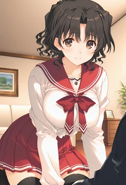 柚原春夏さんのコスプレえっち [AI Generated]