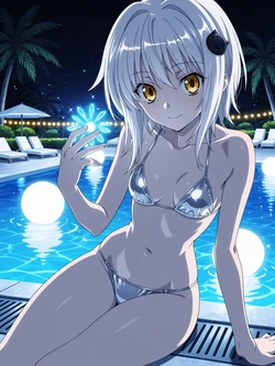 [Kurohime] 塔城小猫（ナイトプール）[AI Generated]