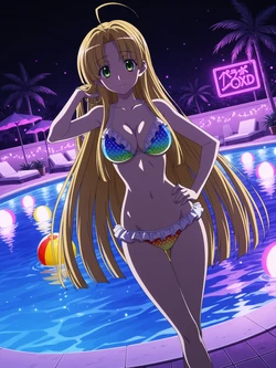 [Kurohime] アーシア・アルジェント（ナイトプール）[AI Generated]